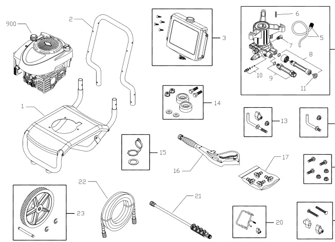 Craftsman Pressure Washer 580676631 Parts